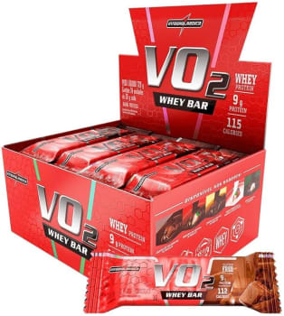 Vo2 Protein Bar Chocolate - 12un