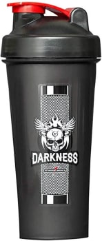 Coqueteleira Darkness, IntegralMedica, 600 ml, Preto