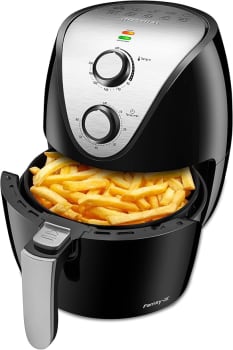 Fritadeira Sem Óleo Air Fryer 3,5L, Mondial, Preto/Inox, 1500W, 110V - AF-30 I