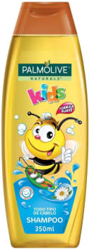 10 Unidades Shampoo Palmolive Naturals Kids Todo Tipo De Cabelo 350Ml