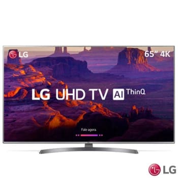 Smart TV 4K LG LED 65" com HDR Ativo, Painel IPS, WebOS 4.0, Controle Smart Magic e Wi-Fi - 65UK7500PSA - LG65UK7500PSA_PRD