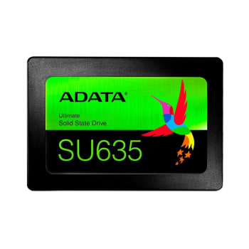 SSD Adata SU635 240GB SATA Leituras: 520MB/s e Gravações: 450MB/s - ASU635SS-240GQ-R