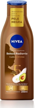 Hidratante Desodorante Nivea Beleza Radiante Cuidado Intenso - 200ml