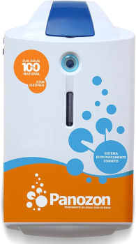 Ozonizador Panozon P+ 85 Para Piscinas Até 85.000 Litros Panozon Branco/laranja