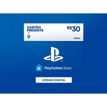 R$30 PlayStation Store - Cartão Presente Digital