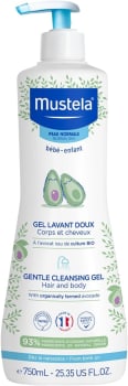 Mustela BR Gel Lavante Suave Com Abacate 750Ml