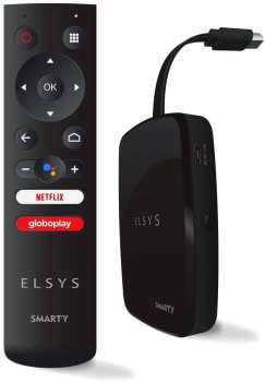 Receptor De TV Via Internet Full Hd Elsys ETRI01 Smarty Preto