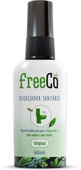 2 Unidades de Bloqueador de Odores Sanitários Freecô Original - 60ml