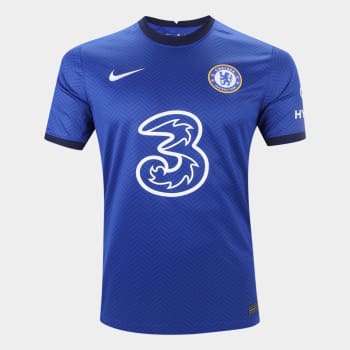 Camisa Chelsea Home 20/21 s/n° Torcedor Nike Masculina - Azul e Branco