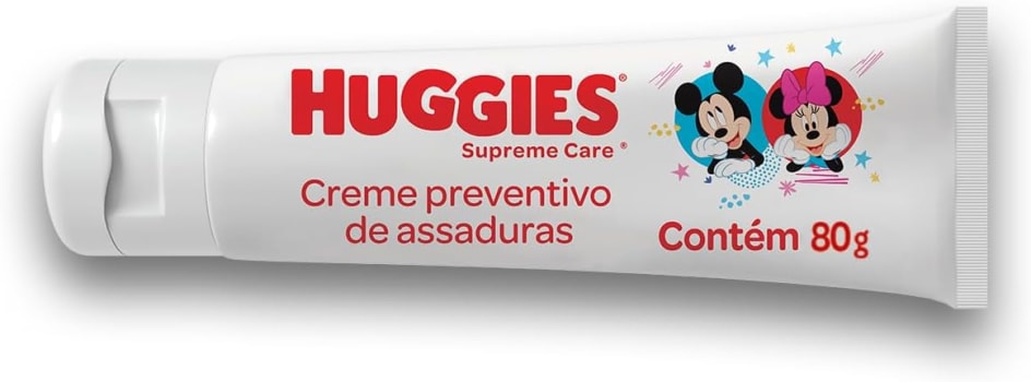 2 Unidades Huggies Supreme Care - Creme Preventivo de Assaduras 80g