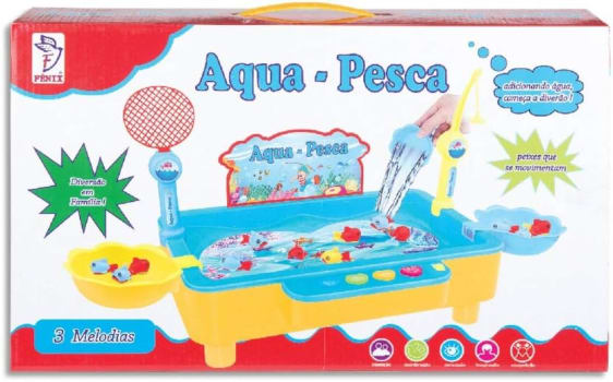 Jogo Aqua-Pesca Fenix Amarelo