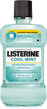 2 Unidades Enxaguatório Bucal Zero Listerine - 500ml