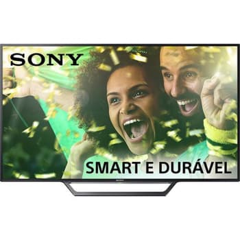 Smart TV LED 40" Sony KDL-40W655D Full HD com Conversor Digital 2 HDMI 2 USB Wi-Fi Foto Sharing Plus Miracast Preta (Cód. 132325886)