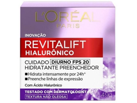 Creme Facial Loreal Paris Revitalift Hialurônico - 49g - Magazine Ofertaesperta