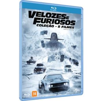 Coleção Velozes e Furiosos 8 Blu-rays