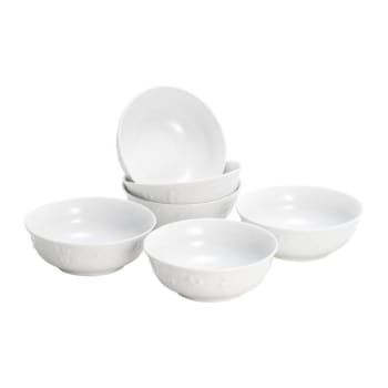 Conjunto De 6 Tigelas Em Porcelana Vendange 630ML - Wolff