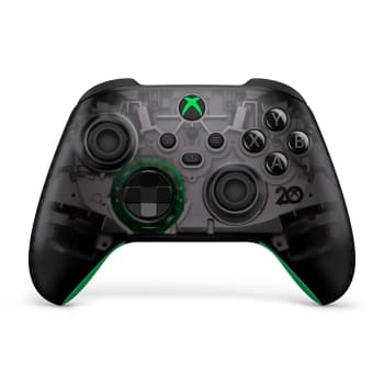 Pré-Venda - Controle Sem Fio Xbox Edição Especial 20 Aniversário Preto e Verde - QAU-00044