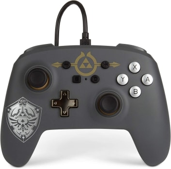 Controle Nintendo Switch - Zelda Hylian Shield