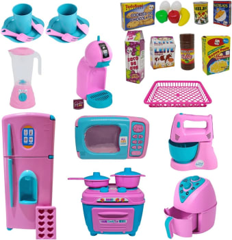 Kit Cozinha Infantil Completa - 32 Peças