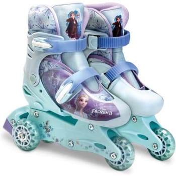 Patins 3 Rodas Ajustavel Frozen 29 a 32