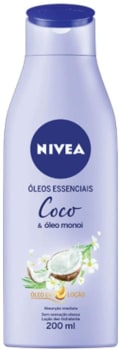 [2 UNIDADES] Nivea Hidratante Desodorante Nivea Coco e Óleo Monoi - 200ml