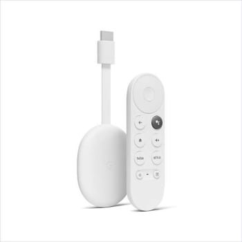 Google Chromecast 4 com Google TV - Branco 