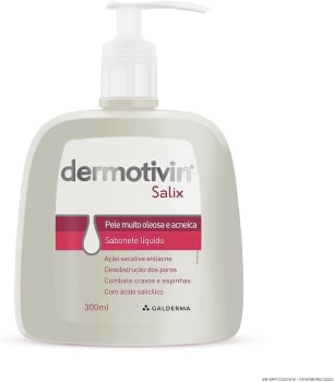 Sabonete Liquido Salix 300 ml - Dermotivin