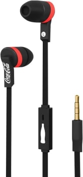 Fone de Ouvido iWill Coca-Cola com Fio Intra-Auricular e Microfone