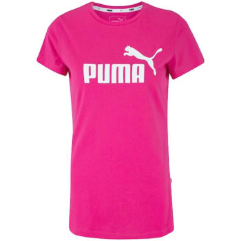[3 CORES] Camiseta Puma Essentials Logo - Feminina