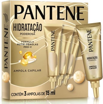 Kit Ampolas Pantene Hidratação Poderosa - 45ml