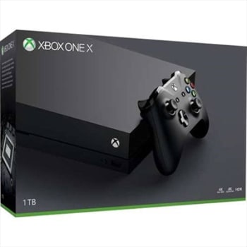 Console Microsoft Xbox One X 1TB + Live 12 Meses 4K