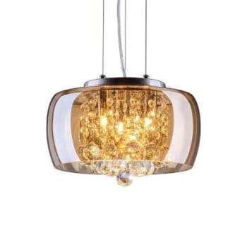 Lustre Pendente Startec Attractive 28cm Âmbar G9 Bivolt