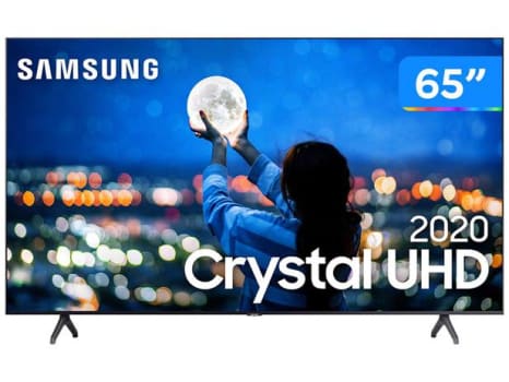 Smart TV Crystal UHD 4K LED 65” Samsung - 65TU7000 Wi-Fi Bluetooth 2 HDMI 1 USB - Magazine Ofertaesperta