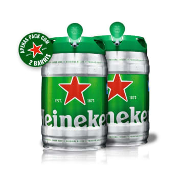Draft Beer Heineken Pil 5L - 2 Unidades