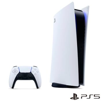 Console PlayStation® 5 Edição Digital com Controle sem fio DualSense™
