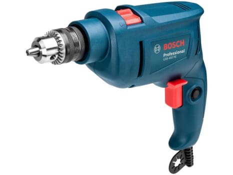 Furadeira de Impacto Bosch 450W - Velocidade Variável 3/8” 3 Peças GSB 450 RE STD - Magazine Ofertaesperta