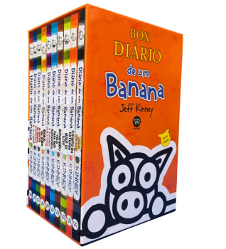 Box de Livros Diário de Um Banana (10 Volumes) - Jeff Kinney