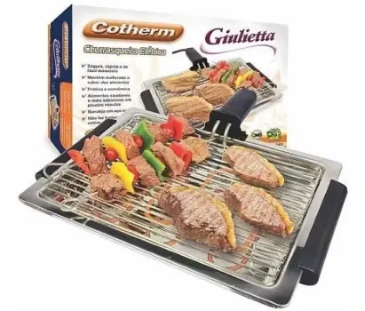 Churrasqueira Elétrica Giulietta 1250w Inox Cotherm 127v