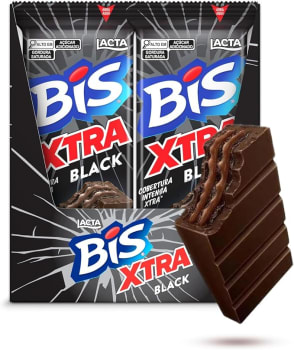 Bis Xtra Black - Caixa Com 24 Unidades De 45g