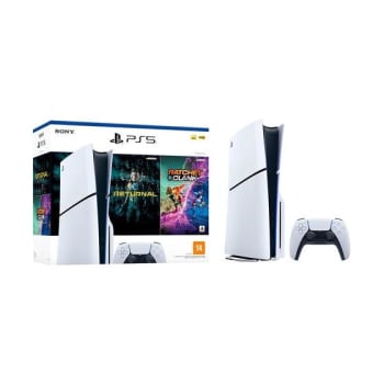 Console Sony PlayStation 5 Slim com Leitor + 2 Jogos