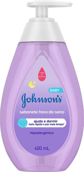 10 Unidades - Sabonete Líquido Hora do Sono Johnson'S Baby 400ml cada