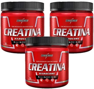 Kit 3x Creatina Monohidratada 300g Integralmedica