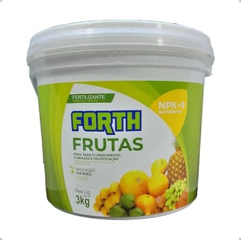 Fertilizante Adubo Forth Frutas 3 Kg - Balde