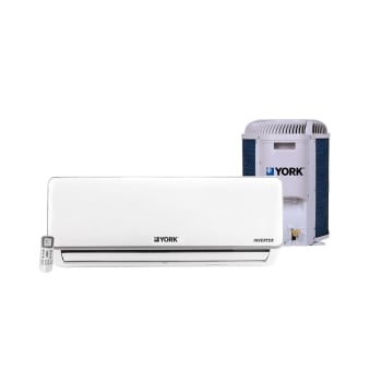 Ar Condicionado Split HI Wall Inverter York Top 12000btus Quente/Frio - YHHE12C3I1