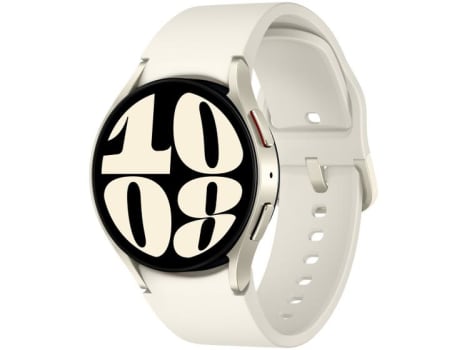 Smartwatch Samsung Watch6 BT 40mm Creme 16GB Bluetooth - Galaxy Watch 6 - Magazine Ofertaesperta