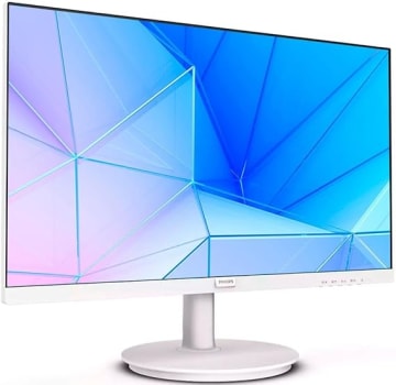 PHILIPS Monitor Branco 21.5", pequeno, 221V8LW