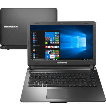 Notebook Presario CQ21N Intel Core i3 4GB 120GB SSD W10 14'' Preto - Compaq