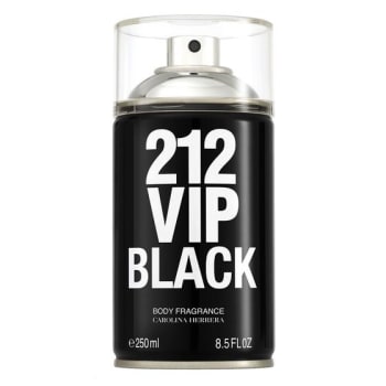 212 Vip Men Black Carolina Herrera - Body Spray - Body Splash e Body Spray 