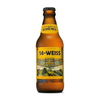 3 Unidades - Cervejas Bohemia 14 Weiss 300ml
