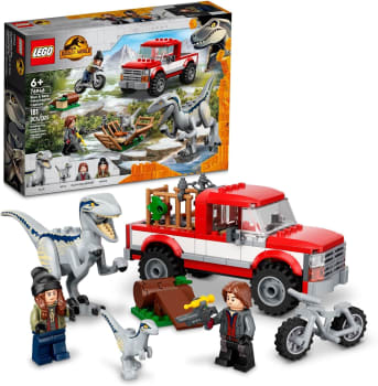 LEGO® Jurassic World Captura Dos Velociraptores Blue E Beta; Kit de Construção (181 peças)